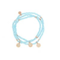 Bracciale Rue des Mille Donna Gipsy Chic in Argento BR-GIP PCOL AZZ - BR-GIP PCOL AZZ
